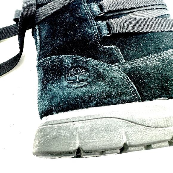 TIMBERLAND  LEIGHLAND  PULL-ON  WATERPROOF BOOTS  WOMEN'S  size 8 - Picture 3 of 11